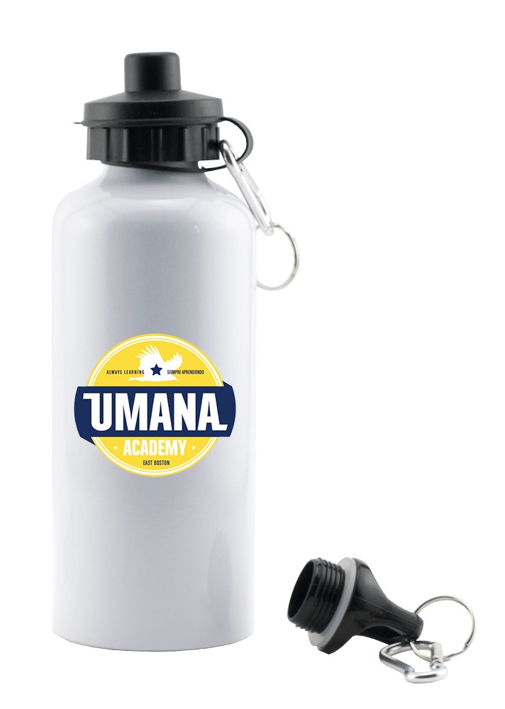 Mario Umana Academy K-8 School Aluminum Water Bottle